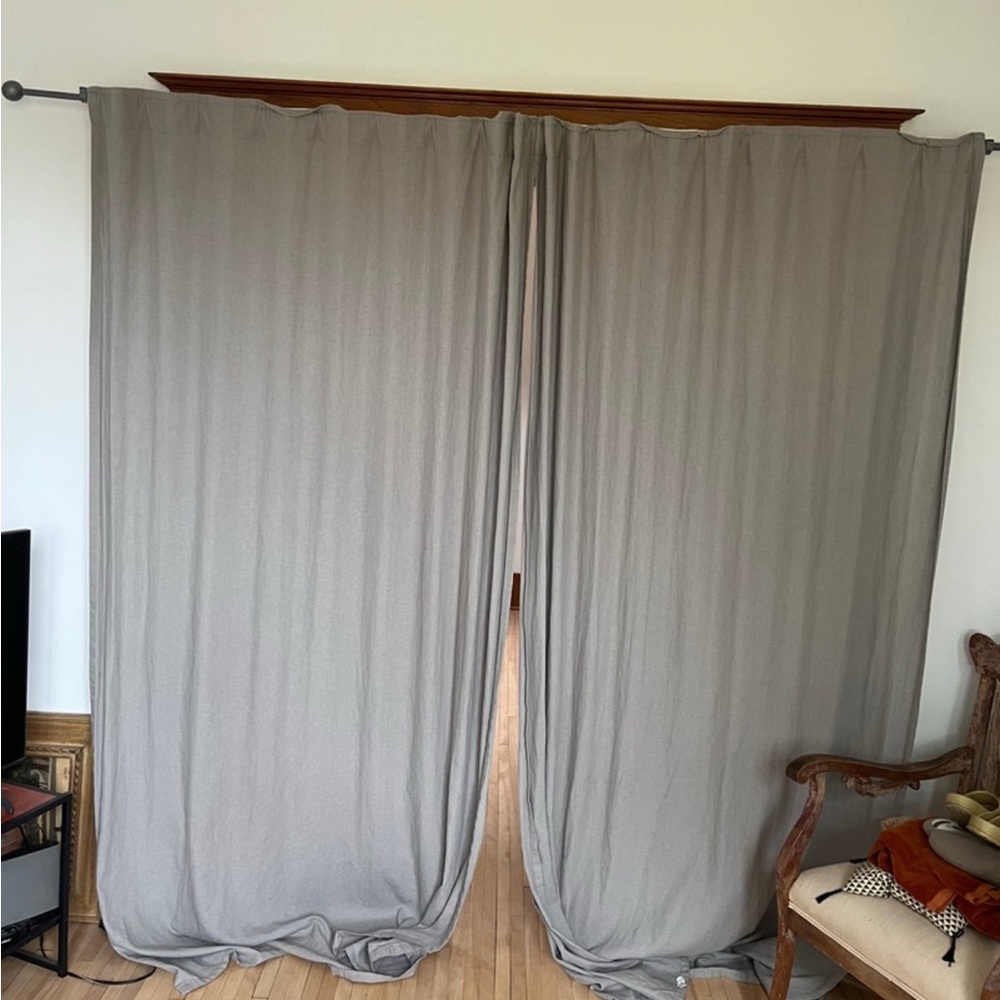 IKEA Grey curtains pair